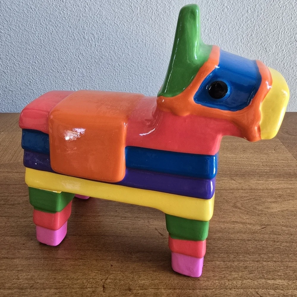 Vintage Kikkerland Pinata Piggy Bank - Picture 2 of 8